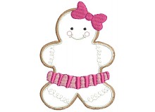 Stickmuster - Gingerbread Christmas Lebkuchenfrau